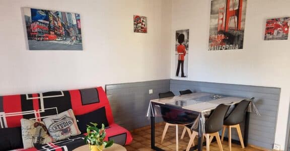 T2** Plain-Pied avec joli extérieur – Apt N° 4 – Location Beausoleil