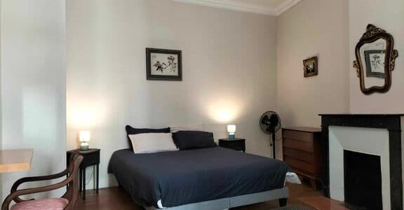 Chambre 1 du T3 situé à Amélie les bains, propriétaire Béatrice Breton